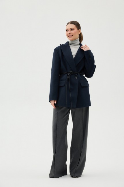 Д-076 твід синій