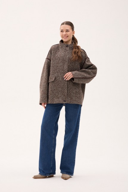 Д-089 твід шоколад