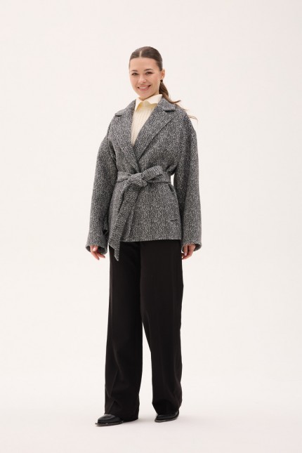 Д-096 твід сірий