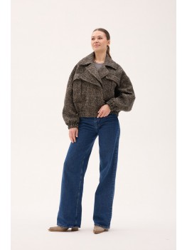 Д-098 твід коричневий