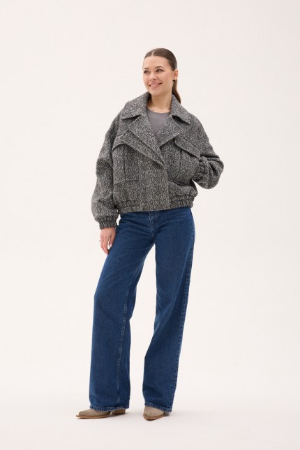 Д-098 твід сірий